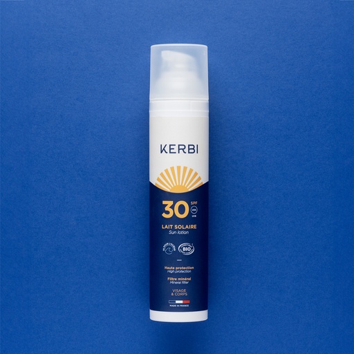 [KBLS30] Lait solaire SPF 30  |  Kerbi | 100g